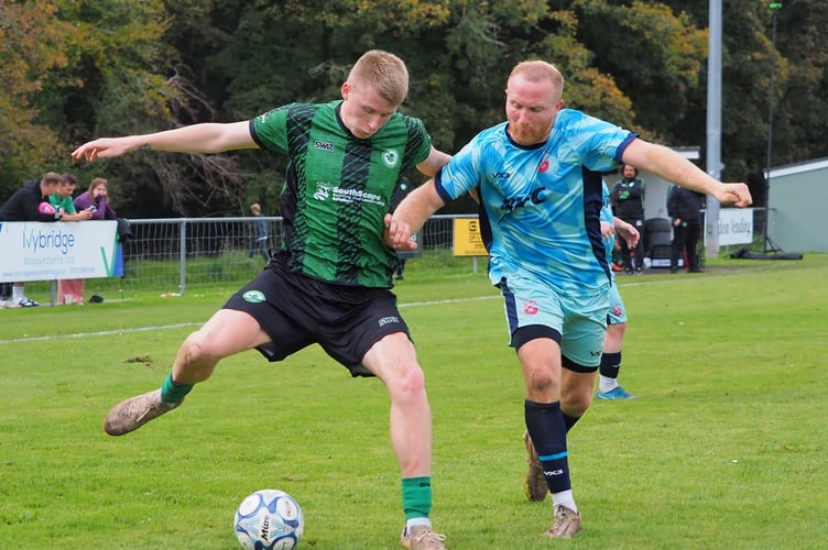 Ivybridge Town MOTM vs Bridgwater Kai Burrell.