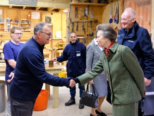 Royal visit highlights work of rehabilitation charity