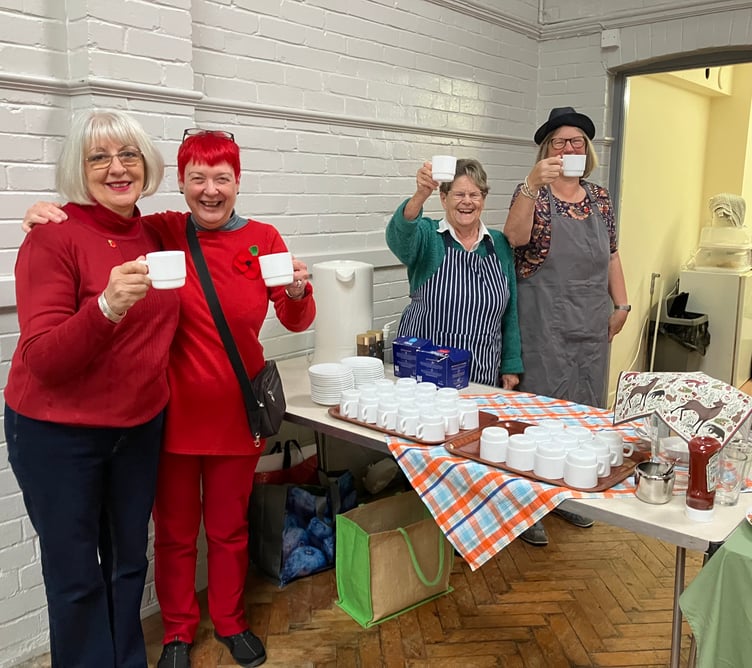 Raising a teacup to Kingsbridge WI!