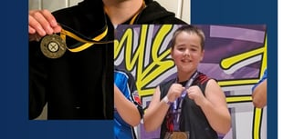 Lilly and Reggy bring gold medals to Ivybridge Community College