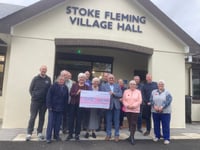 Stoke Fleming Village Hall receives £20k for solar panels