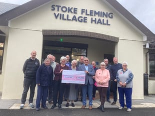 Stoke Fleming Village Hall receives £20k for solar panels