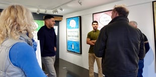 Charles Hollywood exhibition triumphs in Salcombe