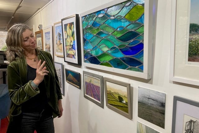 Anjeli wins first prize at 2025 David Alexander Art Exhibition