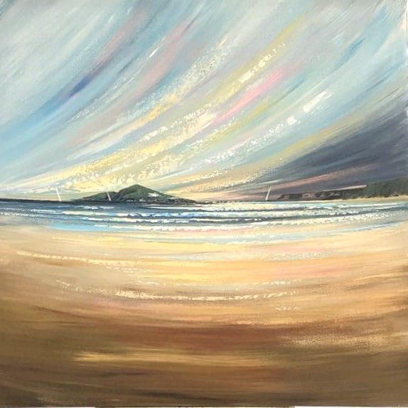 Emma Carter Bromfield - Burgh Island Ice Cream Skies