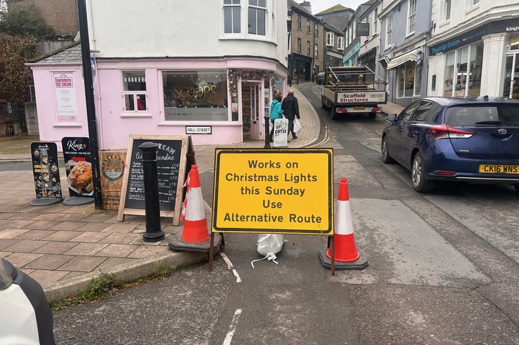 Avoid Fore Street on Sunday