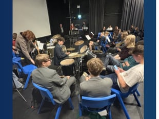 Ivybridge students delve into jazz with Tommaso Starace trio