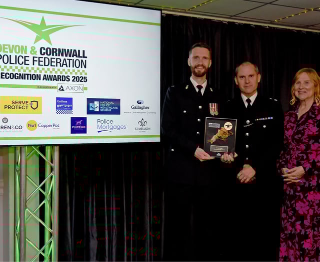 South Devon officers triumph at Police Federation Awards