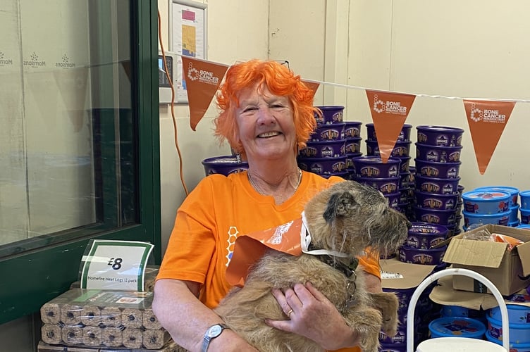 Rosie Barrett raising funds and awareness for BCRT 