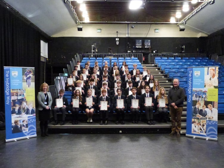 The ICC Bronze Duke of Edinburgh Award winners