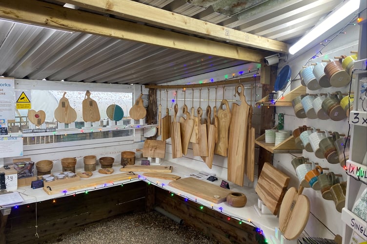 LandWorks Shop interior 