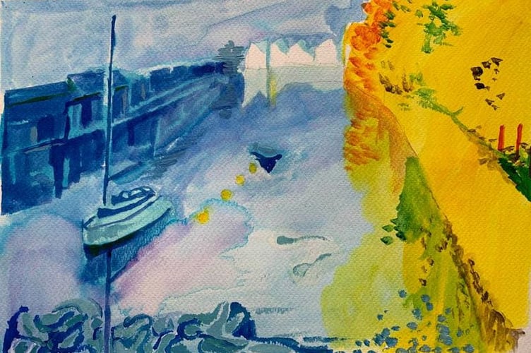 Vire Island by artist Fiona Green