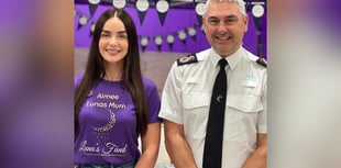Chief Constable ready to risk nibbled toes for Luna's Fund