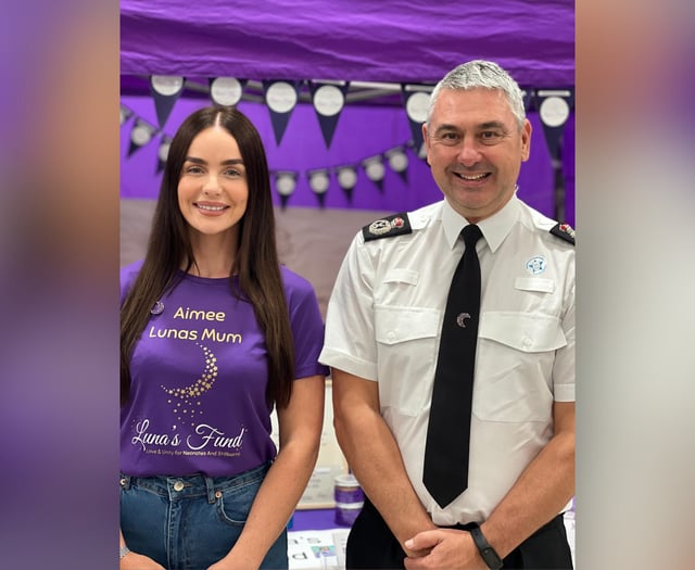 Chief Constable ready to risk nibbled toes for Luna's Fund