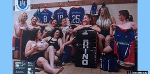 Bluebirds bare all in "tasteful" nude calendar