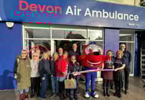 Newest air ambulance charity shop opened by founder