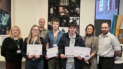 The photography students from the Arts University Plymouth Sixth Form