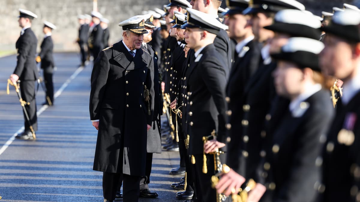 King Honours Royal Navy Cadets in Historic Ceremony