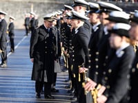King Honours Royal Navy Cadets in Historic Ceremony