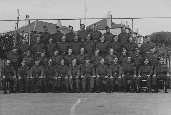 Kingsbridge Home Guard 1943 - No 2 platoon