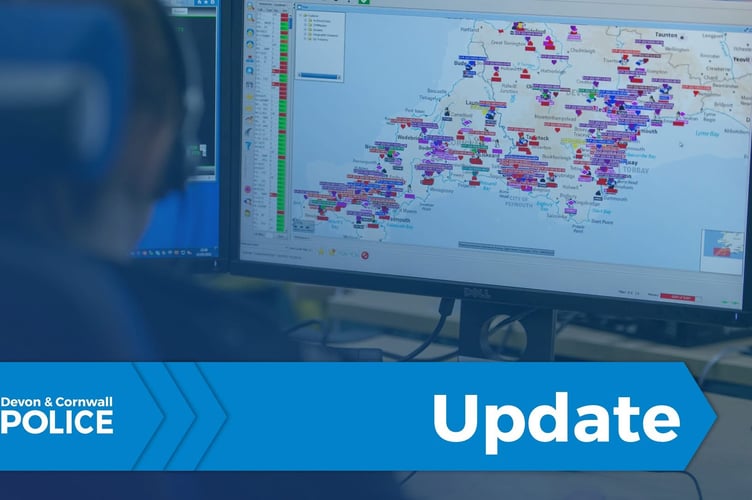Devon and Cornwall Police Update