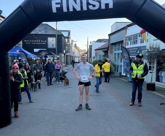 Salcombe RNLI Resolution Fun Run raises funds for Lifeboat Appeal