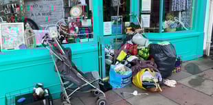 Charity shops in Devon hit by rise in Illegal fly tipping