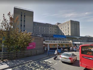 Icy weather strains Derriford Hospital