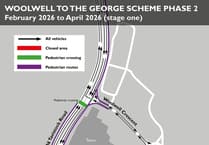 £16m transport scheme progresses between Woolwell and The George