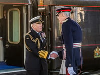 Royal Train Tradition Photographed in Devon