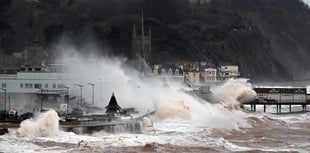 Road closures and widespread flooding as Storm Chandra batters Devon