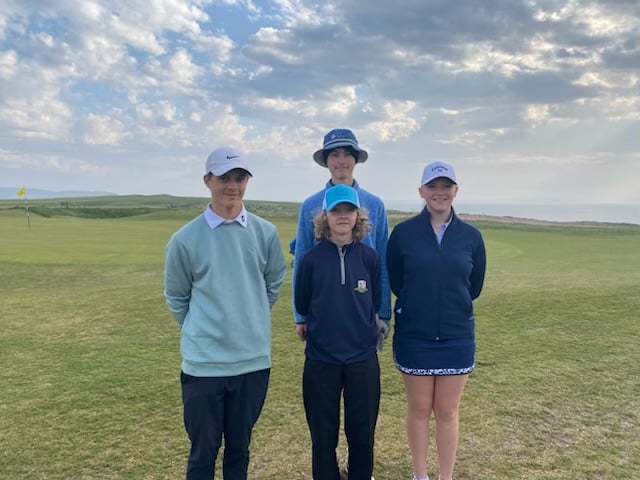 South Hams golfers tussle with the latest storm