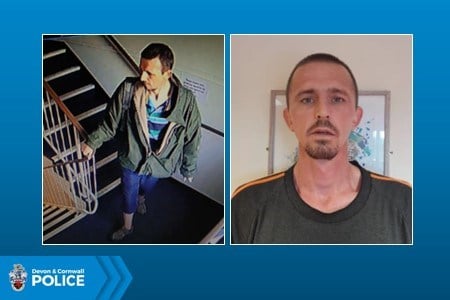 Police have issued a fresh appeal for information to trace missing Lee Field, pictured in fresh CCTV footage, left.