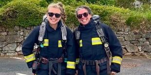 South Hams firefighters tackle Welsh mountains for charity