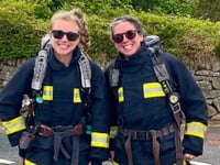 South Hams firefighters tackle Welsh mountains for charity