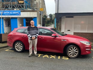 Kingsbridge taxis targeted with tack damage