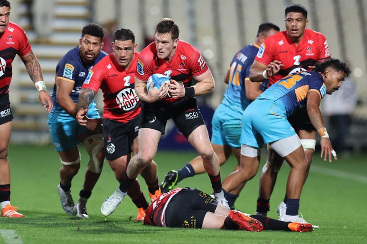 Crusaders Dallas McLeod during the Crusaders v Moana Pasifika, Super Rugby Pacific match, Apollo Projects Stadium, Christchurch, New Zealand. Saturday, 29 March 2025, (Photo by Martin Hunter / action press)
=============================================
Use the following embed code to publish this image online:
<script async src="https://static.smartframe.io/embed.js"></script><smartframe-embed customer-id="7c910de5861e399f1115d2a413d299d8" image-id="ARCH253469_00218187" style="width: 100%; display: inline-flex; max-width: 4462px; aspect-ratio: 4462/2974;"></smartframe-embed>
More info: at https://smartframe.io/embedding-support/