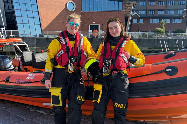Dart RNLI duo excel at Women in  Search and Rescue Training Week