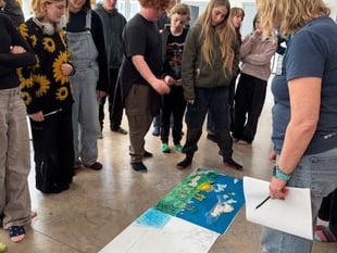 Education South West students explore environmental future through art
