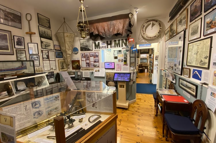 The Wreck Room at Salcombe Museum