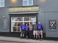 Devon pub's  epic  walk raises  over £6,000 for Poppy Appeal 