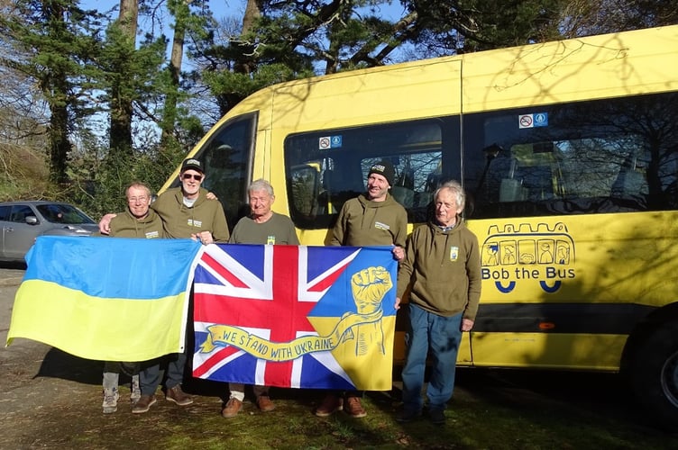 The oldest of Totnes and Rural Community Transport’s five buses has been acquired by Ukrainian Action Team Devon