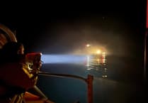 Salcombe lifeboat helps sea rescue of injured crew member