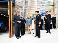 Princess Anne opens renovated RNLI lifeboat station in Dartmouth