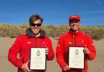 RNLI lifeguards awarded for heroic storm rescue