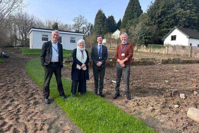 MP Caroline Voaden visits KEVICC's new SEND unit