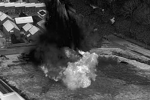 World War Two bomb safely detonated in Plymouth