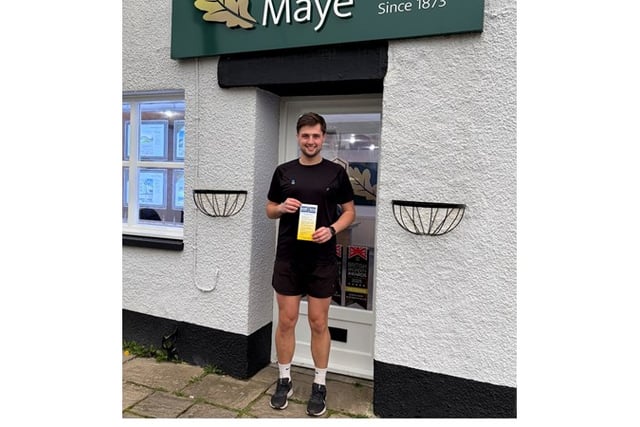 Harry Edwards runs Plymouth Half Marathon for dementia charity