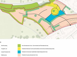 Plans submitted for 175 homes at controversial green field site