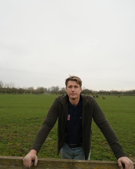 Farmer and former Love Island contestant Will Young. Photo Devon County Show